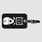 イニシャルカスタムズ犬をテーマにした ラゲッジタグ (正面横)