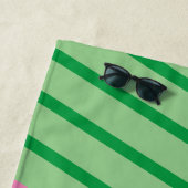 イニシャルカスタムビーチタオル ビーチタオル (インサイチュ)