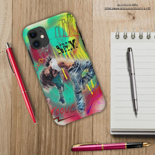 イニシャルクール通りアユニークート絵画ズ10代のの iPhone 11 ケース