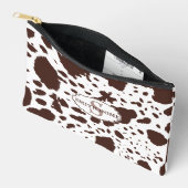 イニシャルコーウィドプリントモダンコージー | キャビンスタイル アクセサリーポーチ (見開き)