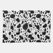 イニシャルコーウィドプリントモダンコージー | キャビンスタイル キッチンタオル (横)