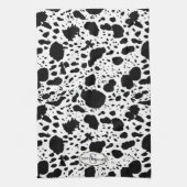 イニシャルコーウィドプリントモダンコージー | キャビンスタイル キッチンタオル (縦)