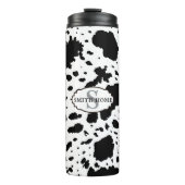 イニシャルコーウィドプリントモダンコージー | キャビンスタイル タンブラー (正面)