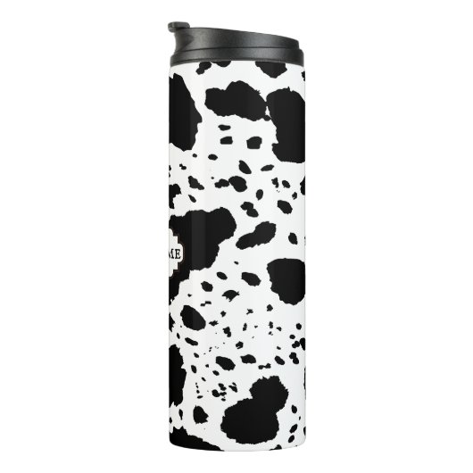 イニシャルコーウィドプリントモダンコージー | キャビンスタイル タンブラー (回転右)