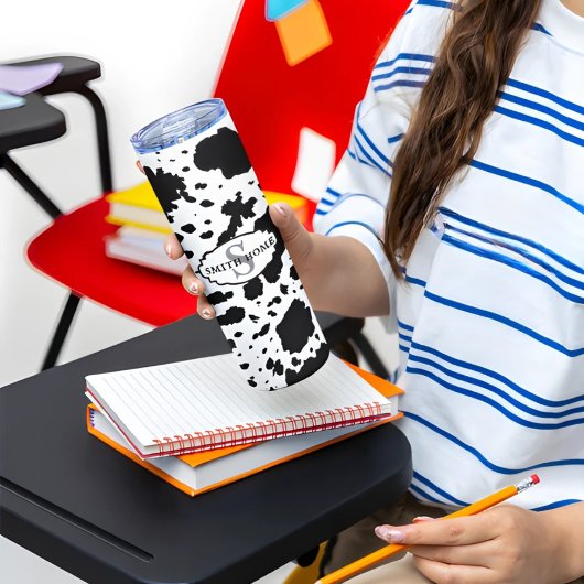 イニシャルコーウィドプリントモダンコージー | キャビンスタイル タンブラー