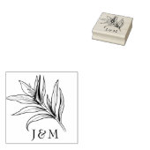 イニシャルズバードオブパラダイスブリス ラバースタンプ (押印)