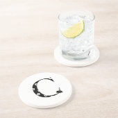 イニシャルテンプレート飲料用コースター コースター (側面)