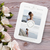 イニシャルトレンドシックオーナメント洗練結婚度 マグネット