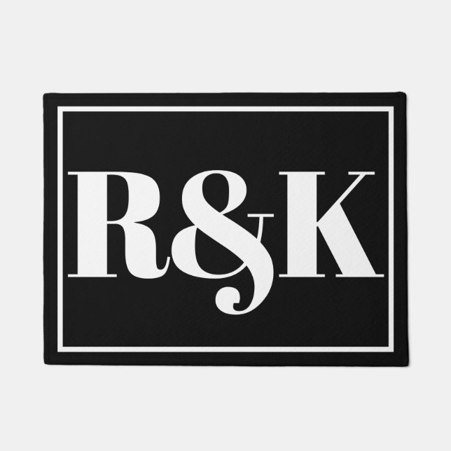 イニシャルドアマットを追加 ドアマット (正面)