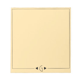 イニシャルノートパッド ノートパッド