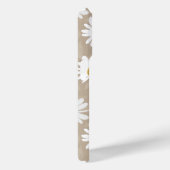 イニシャルパーソナライズされたデイジーパターンベージュ Case-Mate iPhoneケース (裏面 / 右)