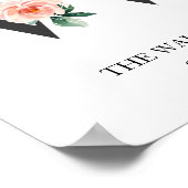 イニシャルプリント, 文字 W, 結婚祝い, 産婦人科 ポスター (角)