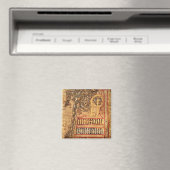 イニシャルページ:Lichfield Gospels, c.720 マグネット (インサイチュ (食洗機))
