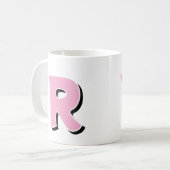 イニシャルマググ コーヒーマグカップ (正面左)