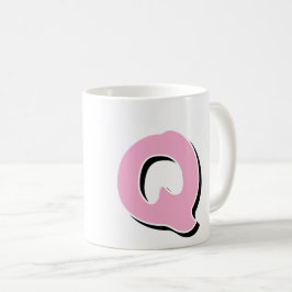 イニシャルマググ コーヒーマグカップ