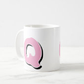 イニシャルマググ コーヒーマグカップ (正面左)