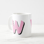 イニシャルマググ コーヒーマグカップ (正面左)