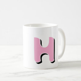 イニシャルマググ コーヒーマグカップ