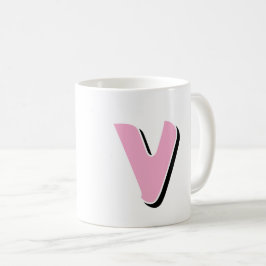イニシャルマググ コーヒーマグカップ