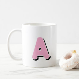イニシャルマググ コーヒーマグカップ