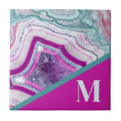 イニシャルモダンモノグラム タイル (正面)