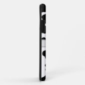イニシャルモノグラパーソナライズされたム牛プリント Case-Mate iPhoneケース (裏面/右)