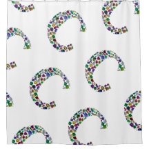 イニシャルモノグラムレターCトレンディー