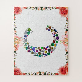 イニシャルモノグラムレターCトレンディー ジグソーパズル