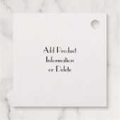 イニシャルモノグラムワックスメルトキャンドル事業体 フェイバータグ (裏面)