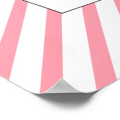 イニシャルモノグラム名前ネームプリント ポスター (角)