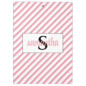 イニシャルモノグラム名 クリップボード (裏面)