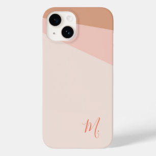 イニシャルモノグラム最小モダン主義の追加 Case-Mate iPhone 14ケース