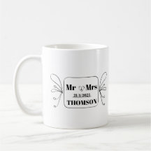 イニシャルモノグラム Mr&Mrs
