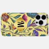 イニシャルラグジュアリーゴールデンラップlクラシービクトリアン Case-Mate iPhoneケース (裏面 (横))