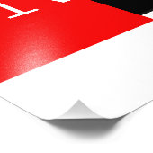 イニシャルレターモダンモノグラム フォトプリント            (角)