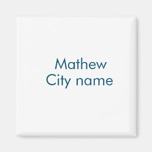 イニシャルレター モノグラム お名前を入れて マグネット