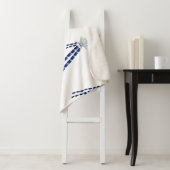 イニシャルレターA，モノグラムモダンスタイリッシュトレンディー シェルパブランケット (インサイチュ)