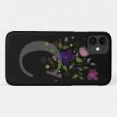 イニシャルレターCプラスフローラデザイン Case-Mate iPhoneケース (裏面(横))