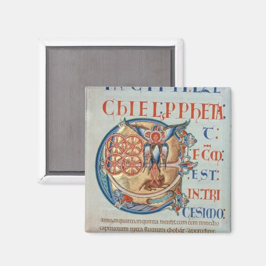 イニシャルレター'E'エファクタムエスト マグネット (正面/裏面)