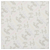 イニシャルレターIカスタムインディアナ名織物 ファブリック (見本)