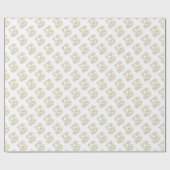 イニシャルレターSモノグラムパーソナライズされたラップ ラッピングペーパー (フラット)