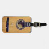 イニシャル付き（またはなし） ラゲッジタグ (正面横)