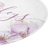 イニシャル入りさくら切り板 カッティングボード (角)