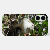 イニシャル入りのキノコ Case-Mate iPhoneケース (裏面 (横))