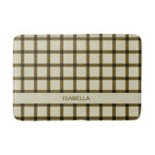 イニシャル入りカスタムデザイン バスマット (正面)