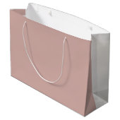 イニシャル入りギフトバッグ ラージペーパーバッグ (裏面アングル)