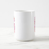 イニシャル入りギフト | 花のモノグラムG コーヒーマグカップ (中央)