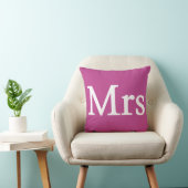 イニシャル入りクッション Mr + Mrs クッション (椅子)