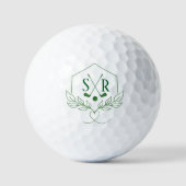 イニシャル入りゴルフボール ゴルフボール (正面)