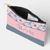 イニシャル入りプリントカットセイバッグ アクセサリーポーチ (見開き)